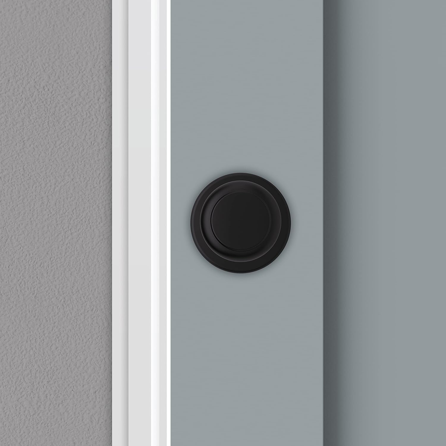 Kwikset Cove Interior Privacy Door Knob with Lock, Door Handle For Bathroom and Bedroom, Satin Nickel Keyless Turn Lock Doorknob, with Microban Protection