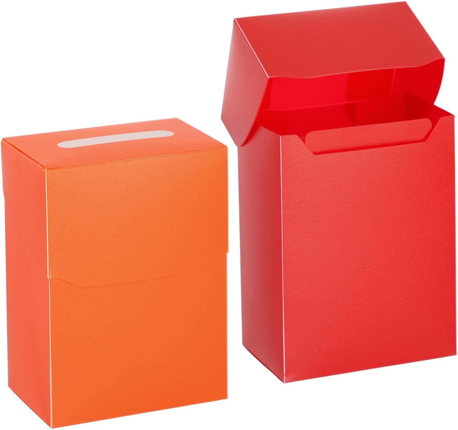 Okuna Outpost Deck Boxes with Dividers - Trading Card Storage Box & Organizer - Bulk Plastic Cases for Baseball & Game Cards - 2.88 x 1.88 x 3.88 in