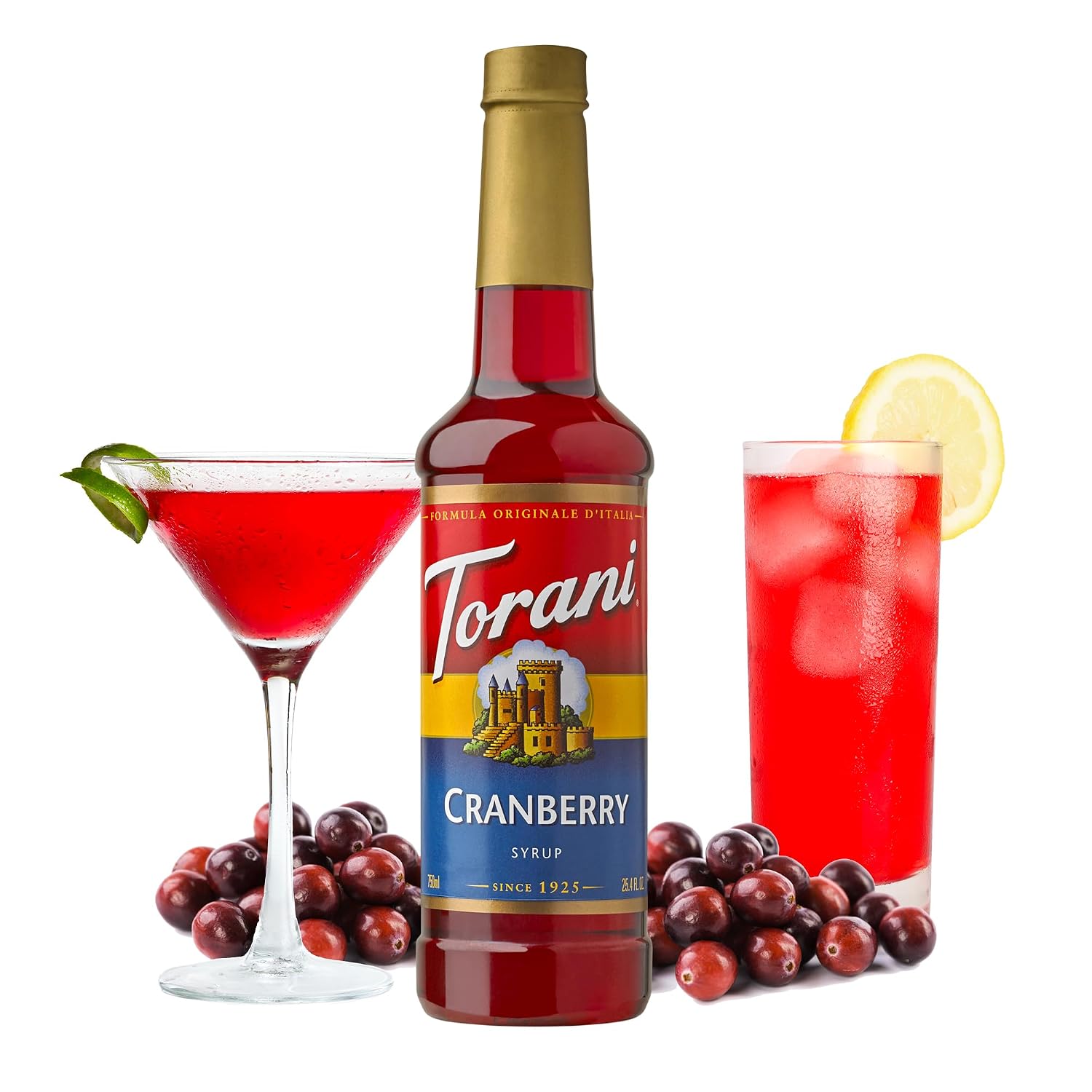 Torani Syrup, Cherry, 25.4 Ounces (Pack Of 4)