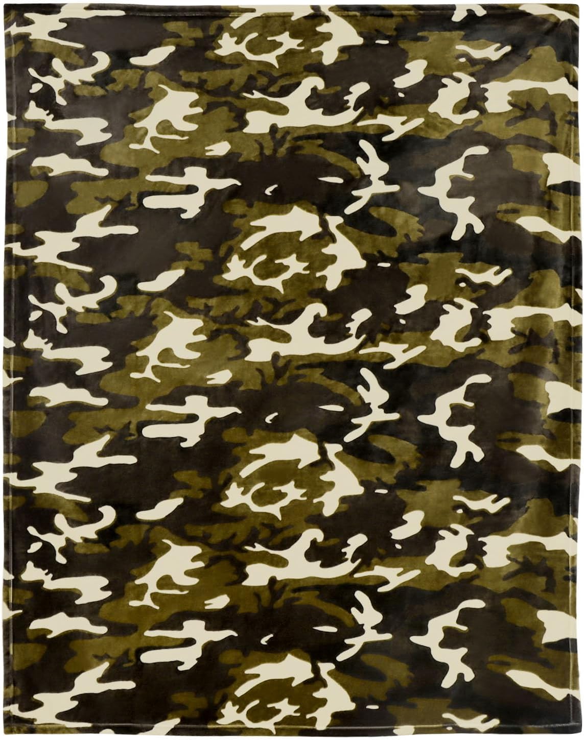 HommomH Camo Blanket Hunting Army Camo Throw Blanket Veteran Gifts