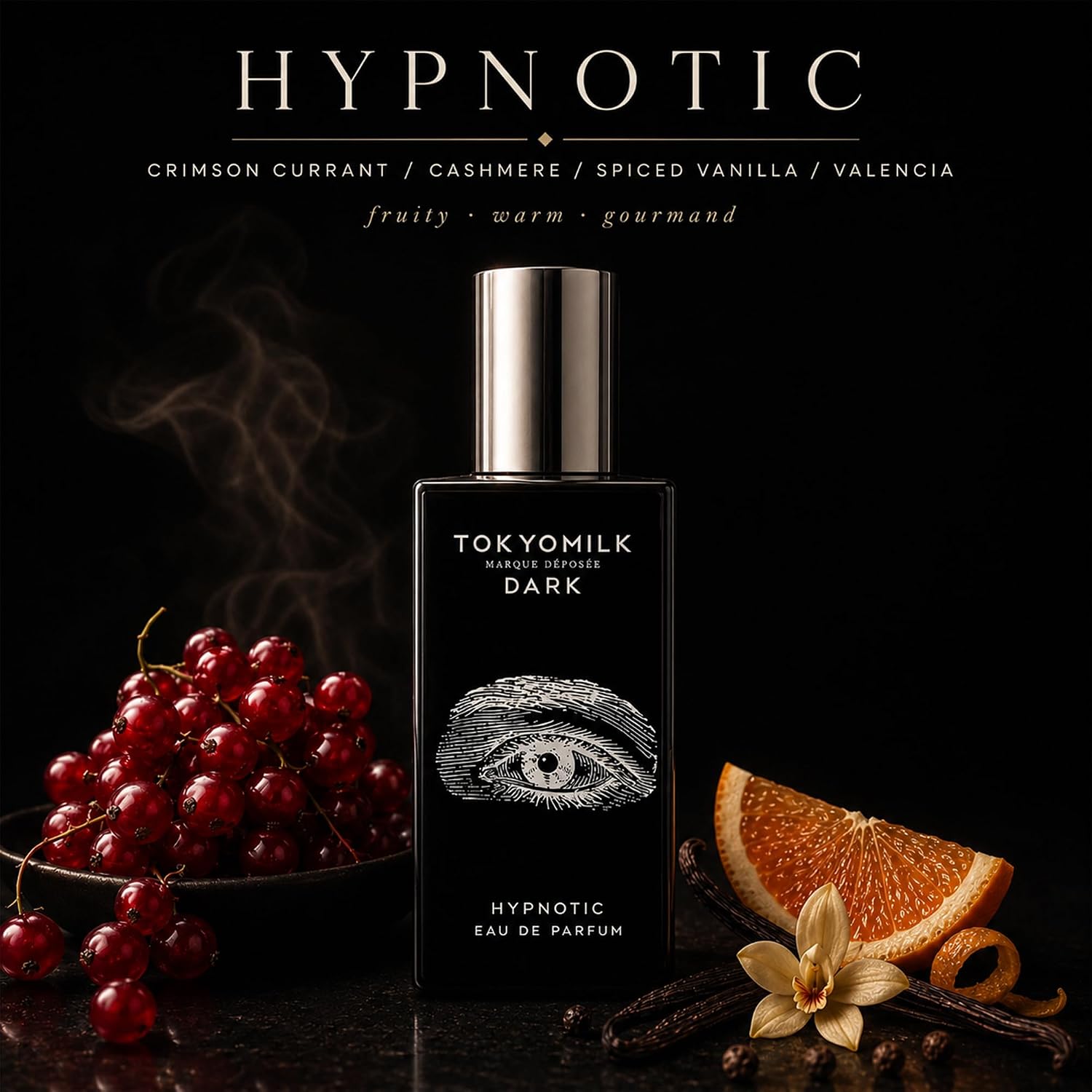 TOKYOMILK Dark Eau de Parfum, Alluring Luxury Perfume for Women & Men, Long Lasting Fragrance, Signature Ladies Essentials