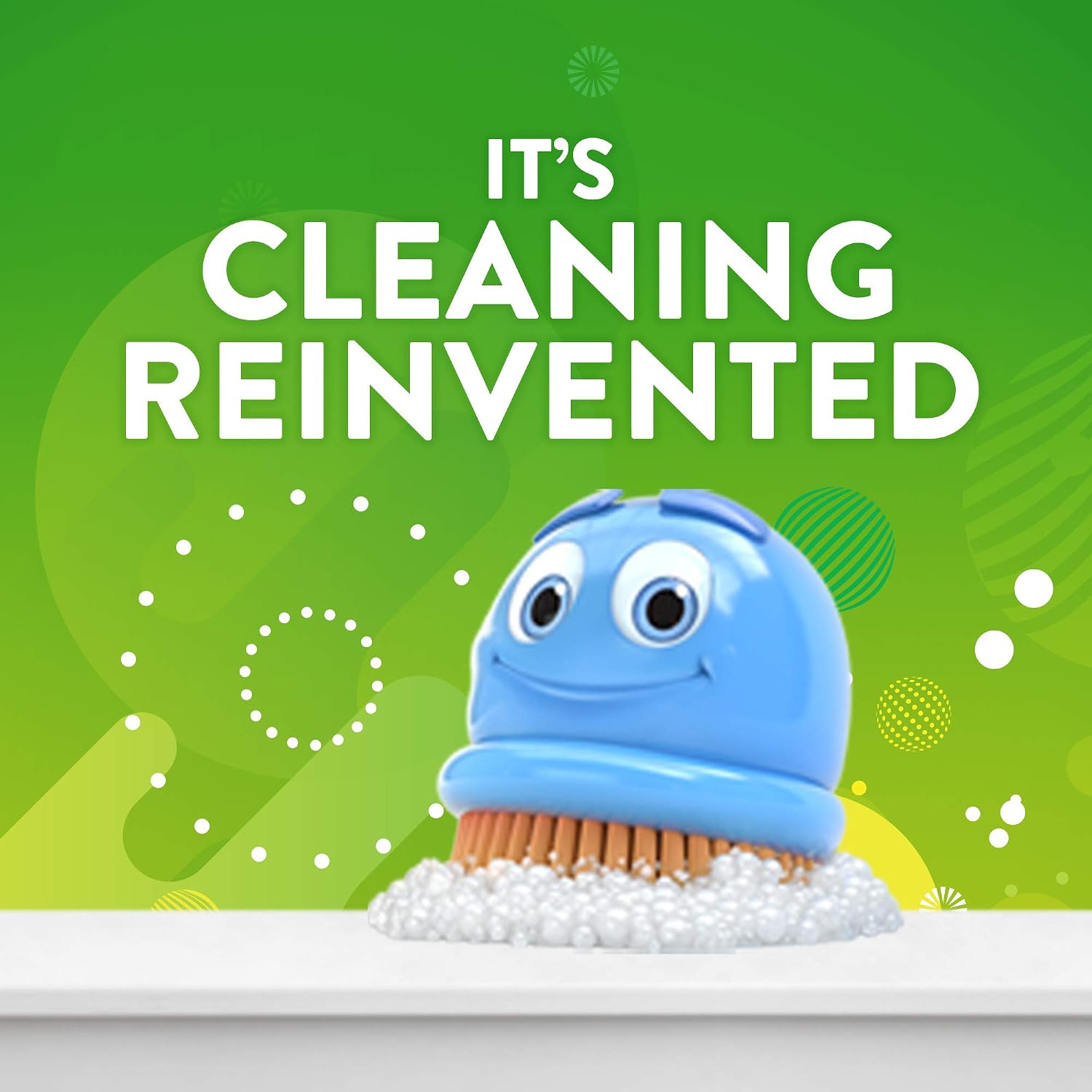 Scrubbing Bubbles Multi Surface Bathroom Cleaner Concentrate, Two 2.9 oz Concentrated Refill Bottles