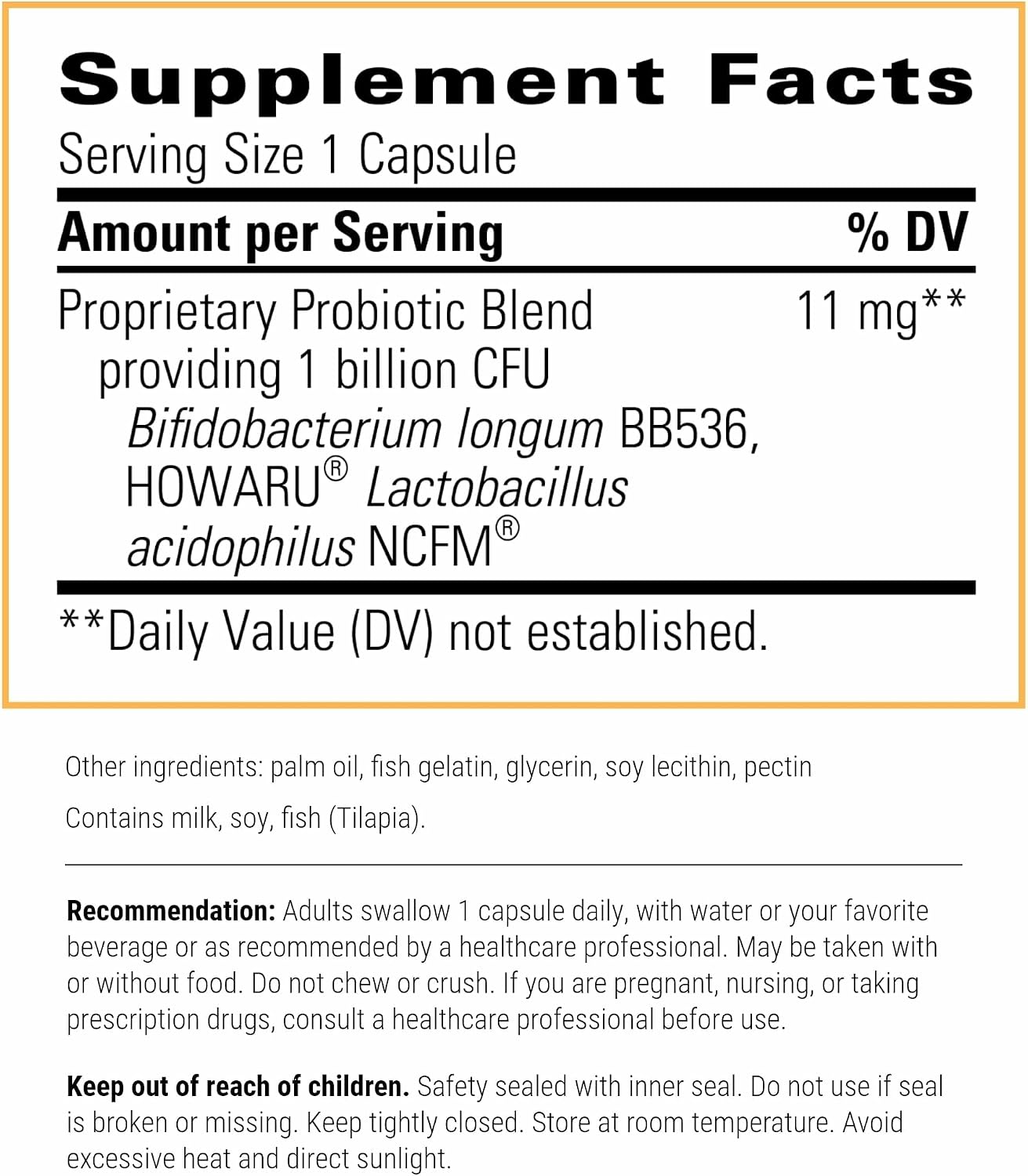 Integrative Therapeutics Probiotic Pearls - Daily Digestive Supplement for Gut Health Support* - Probiotic Capsules for Immune Health Support* - Soy-Free - 90 Count (90 Servings)