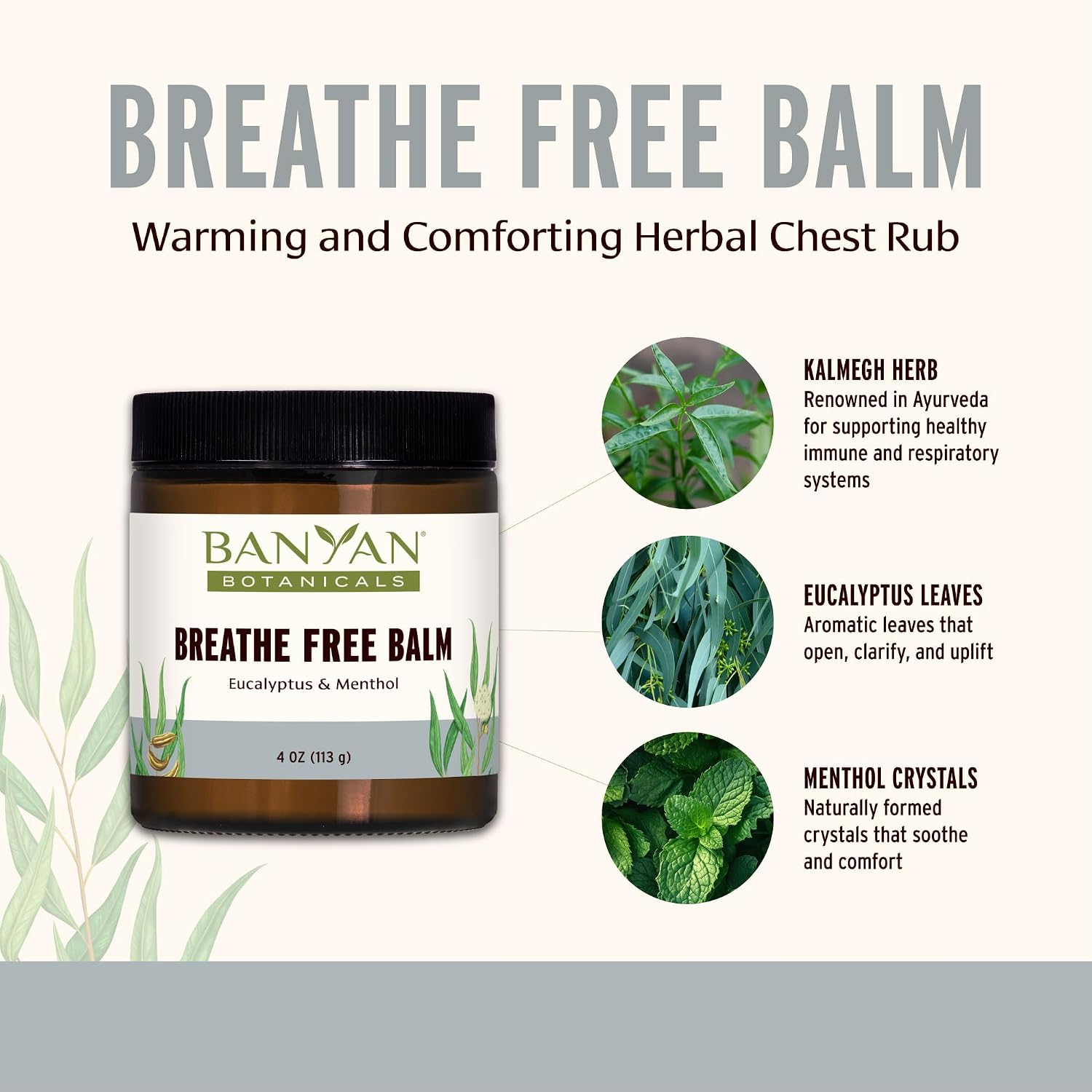 Banyan Botanicals Joint Balm – Organic Balm for Joints with Boswellia and Guggulu – for Supporting Comfortable Joints and Overall Joint Health – 4 oz – Non-GMO Sustainably Sourced Petroleum Free