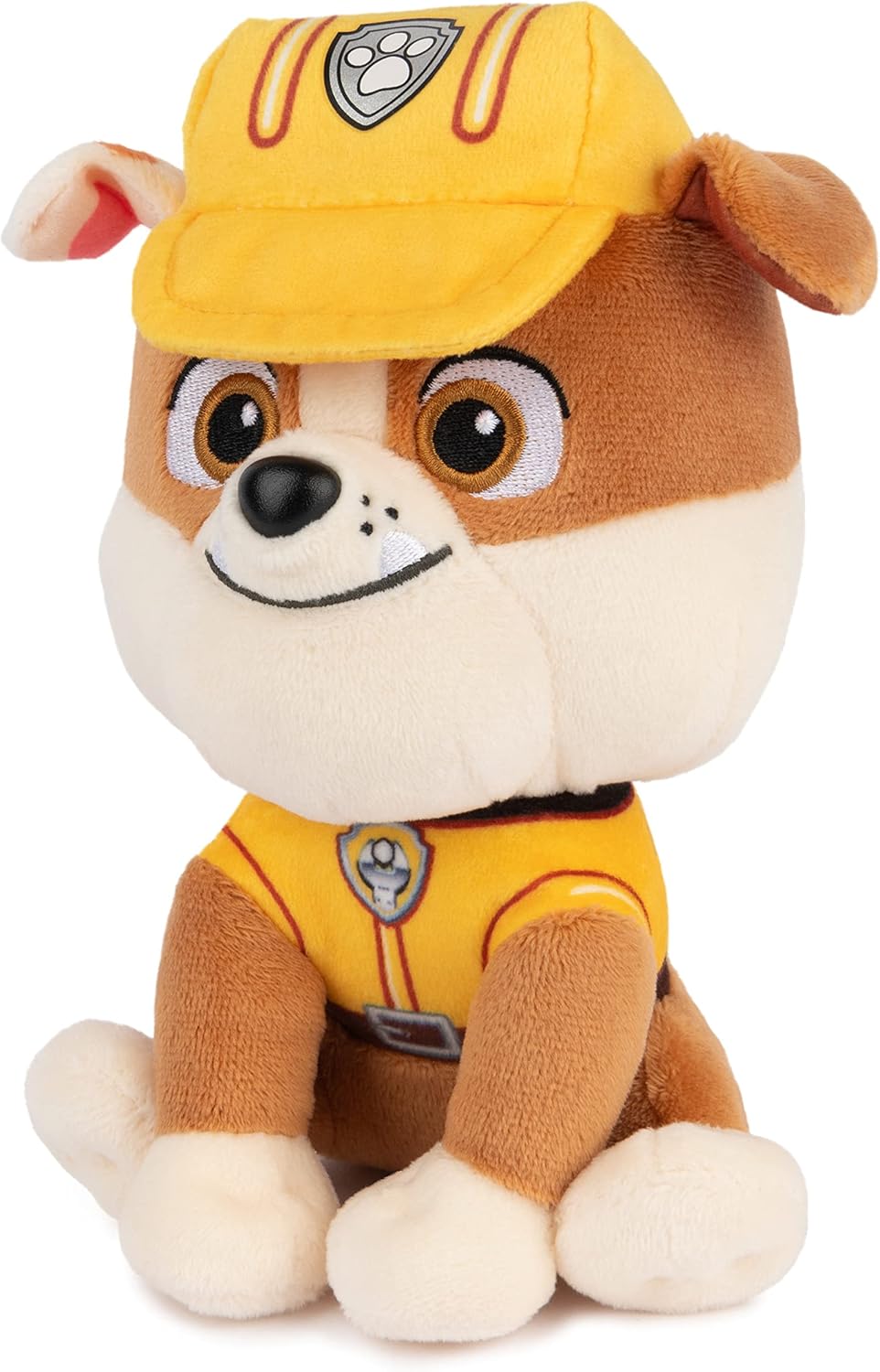 GUND PAW Patrol Rubble 6-Inch Plush Toy, Stuffed Animal for Ages 1+