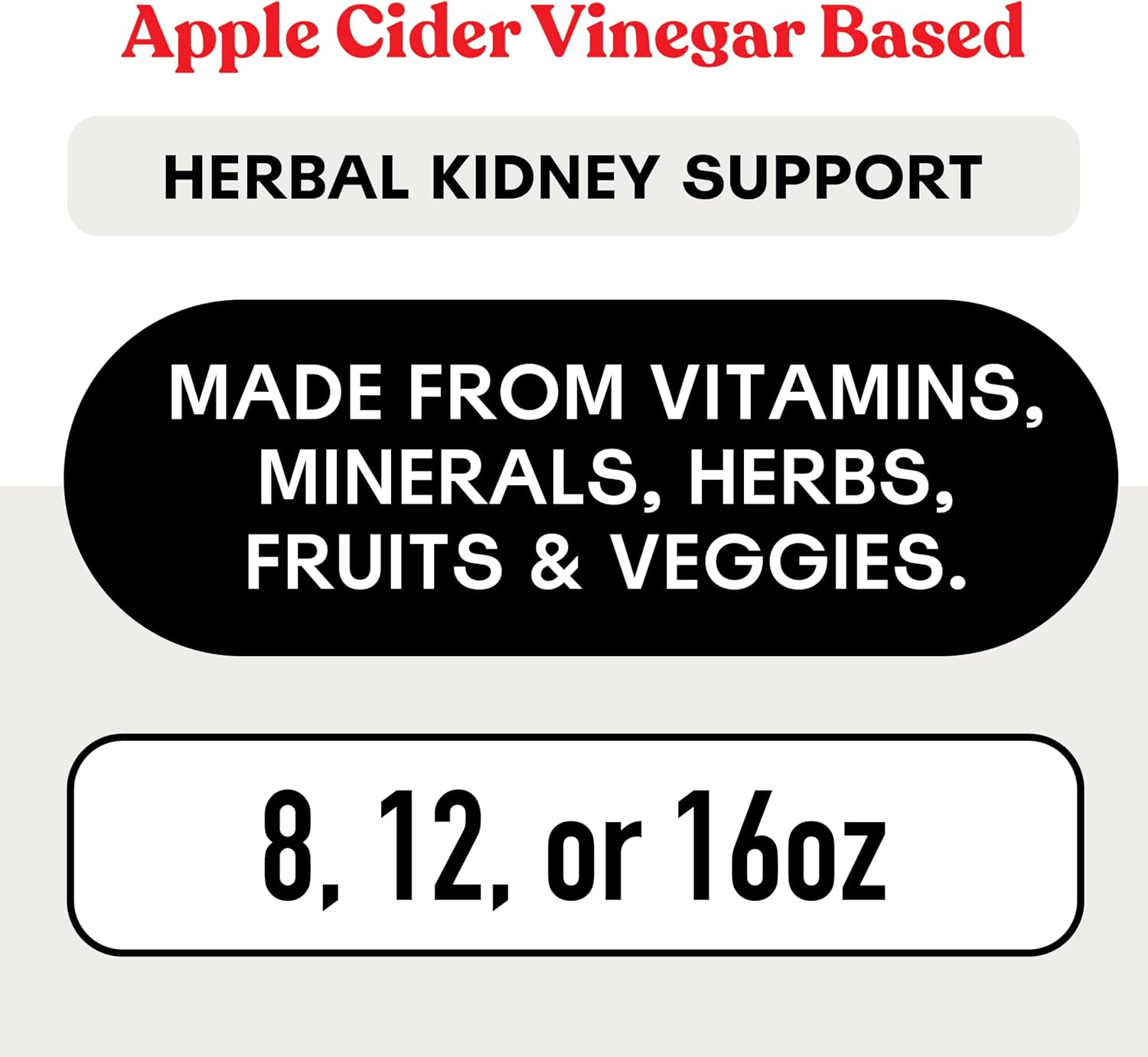 CNP | Kidney Complete Liquid 16oz - ACV, Lemon, Chanca Piedra Cleanse Aid | Kidney support liquid with apple cider vinegar, lemon and organic chanca piedra for daily cleanse and detox routines