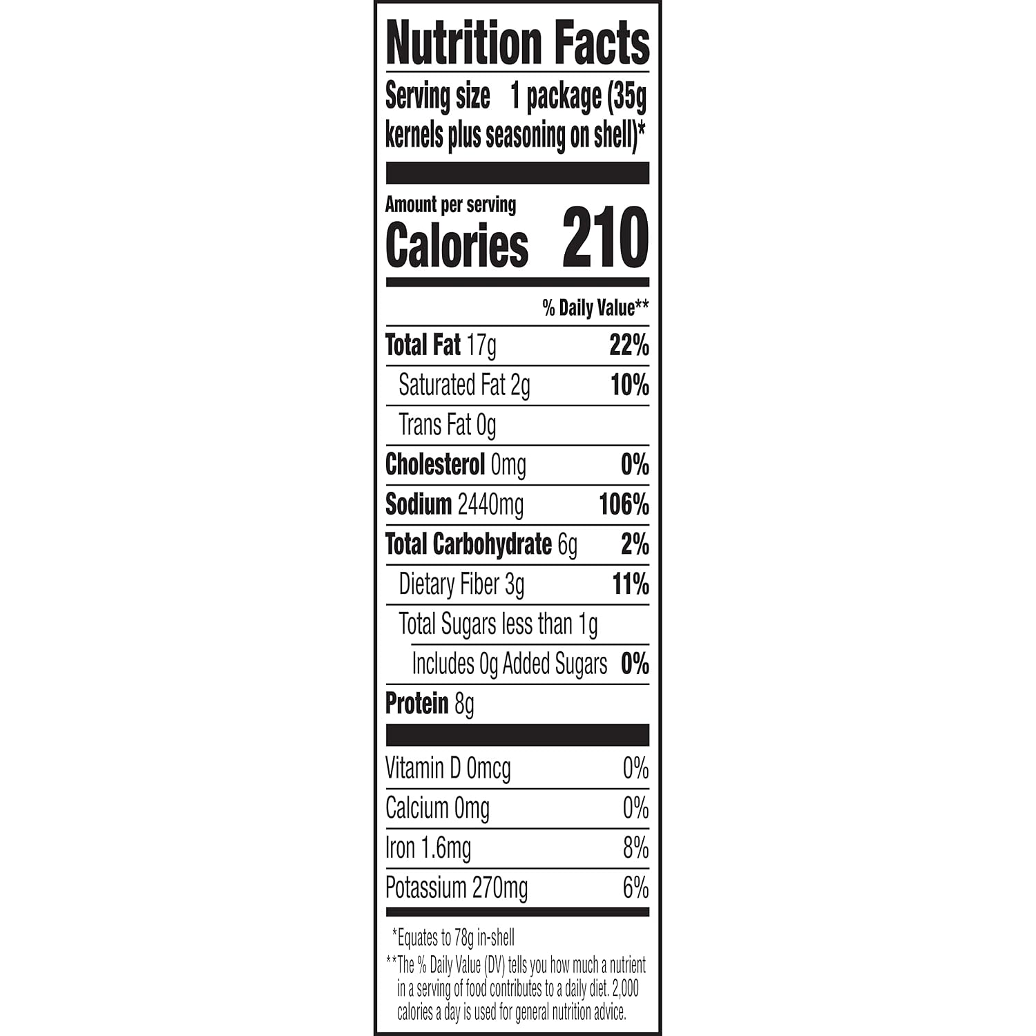 BIGS Sunflower Seeds, Salted & Roasted Original Flavor, 2.75 oz. (12-pk)