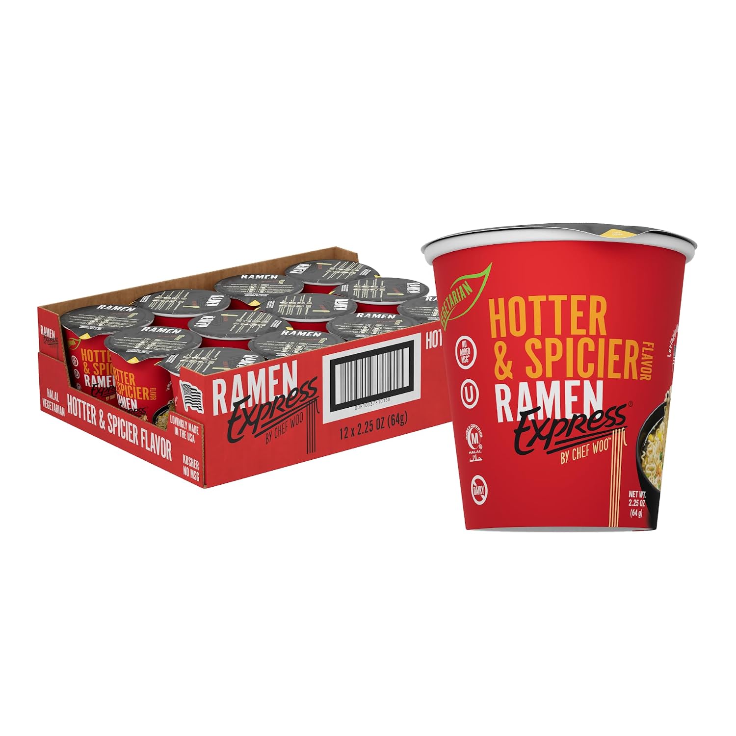 RAMEN EXPRESS Chicken Flavor Ramen Cup Noodle