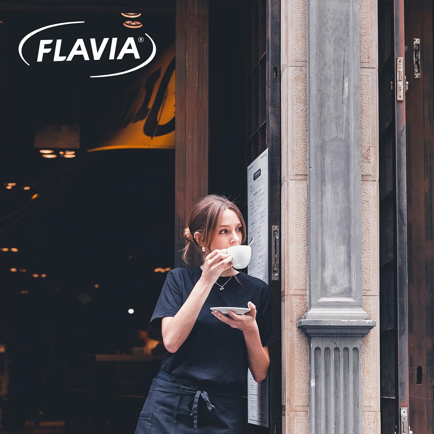 Flavia Alterra French Roast Coffee Freshpacks compatible only with Flavia Brewers, Dark Roast (Case of 100)
