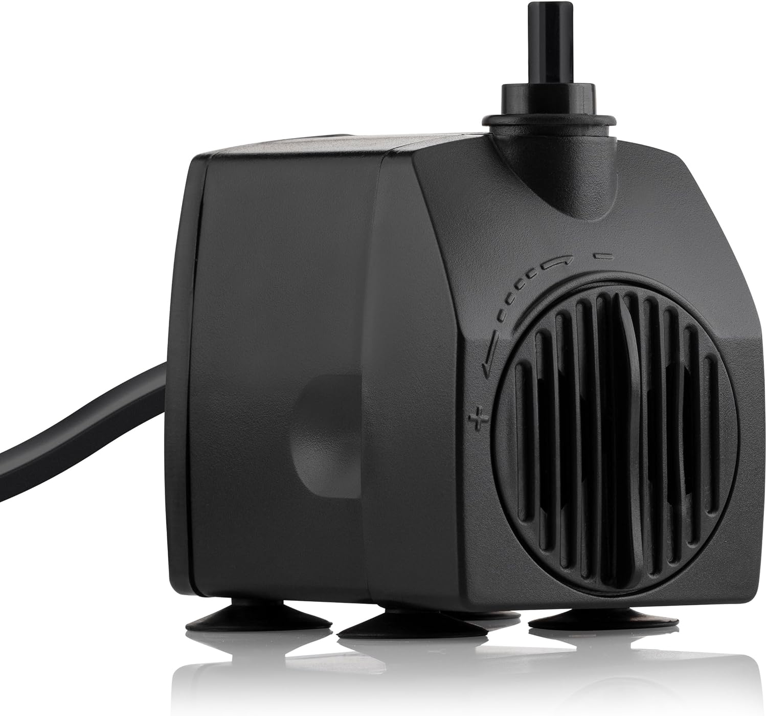 Alpine Corporation Outdoor Decor Power Head Pump for Small to Medium Fountains, Statuary, and Birdbaths with Moving Water