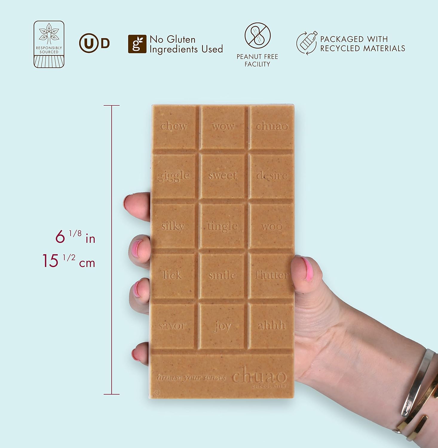 Chuao Chocolatier Ravishing Rocky Road Milk Chocolate Bars | Gourmet Almond Vegan Marshmallows Artisan No Preservatives | 10 Pack (2.8 oz each)