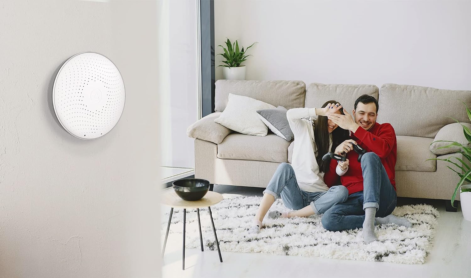 Airthings 2950 Wave Radon - Smart Radon Detector with Humidity & Temperature Sensor – Easy-to-Use – Accurate – No Lab Fees – Battery