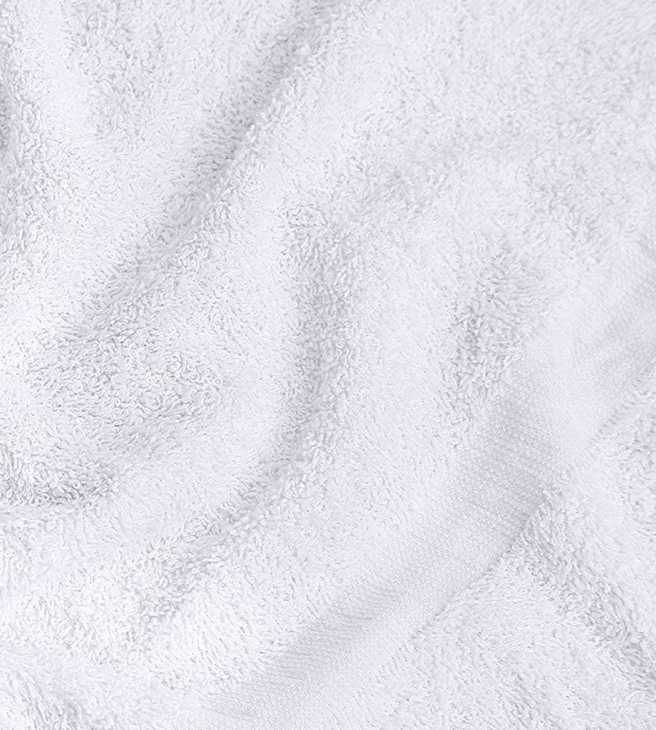 Bulk Pack 60 Pcs (5 Dozen) White Economy 15x25 Inches Basic Hand Towel - 2.25 lb/dz