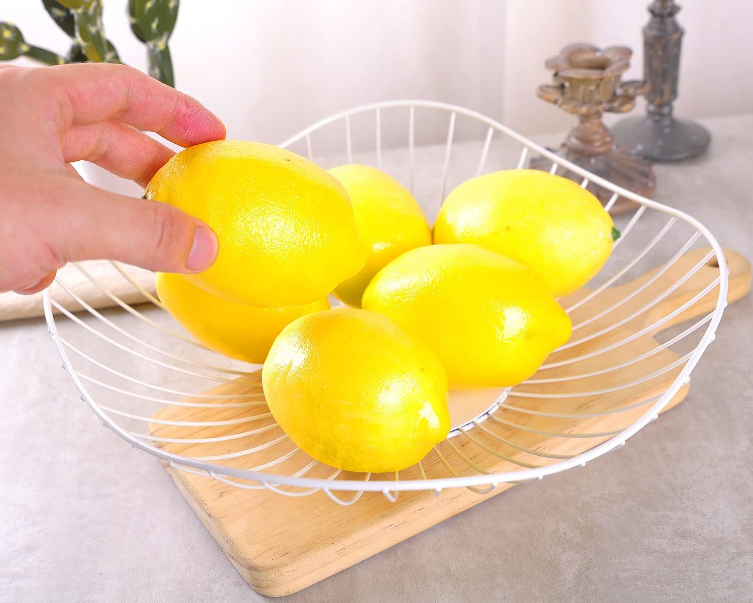 IBWell Short Curved-Edge Modern Creative Stylish Single Tier Dish