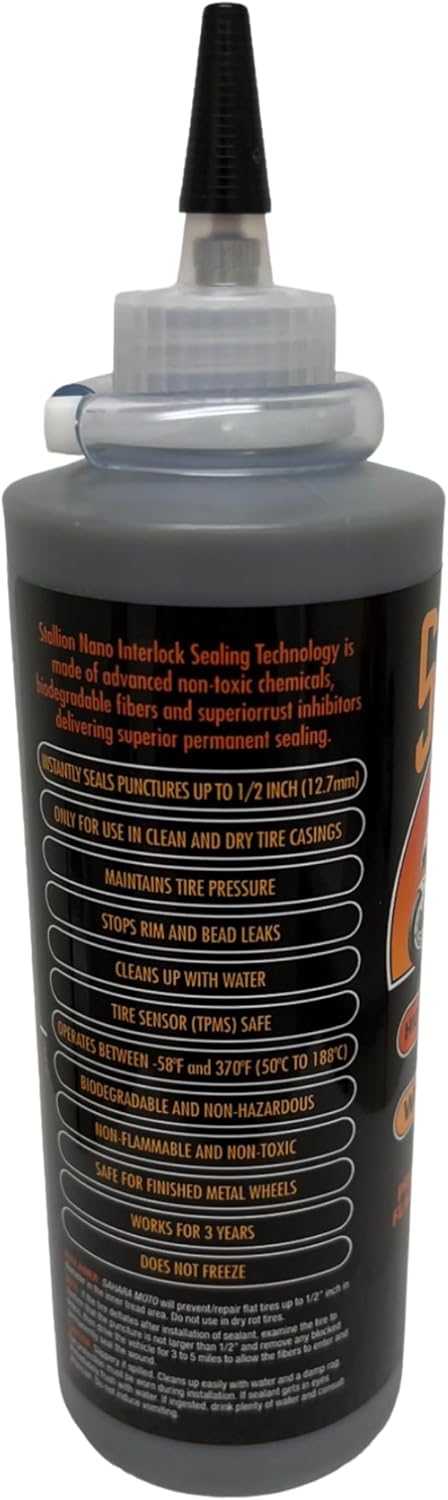 High Speed Tire Sealant and Wheel Balancer 16 oz liquid