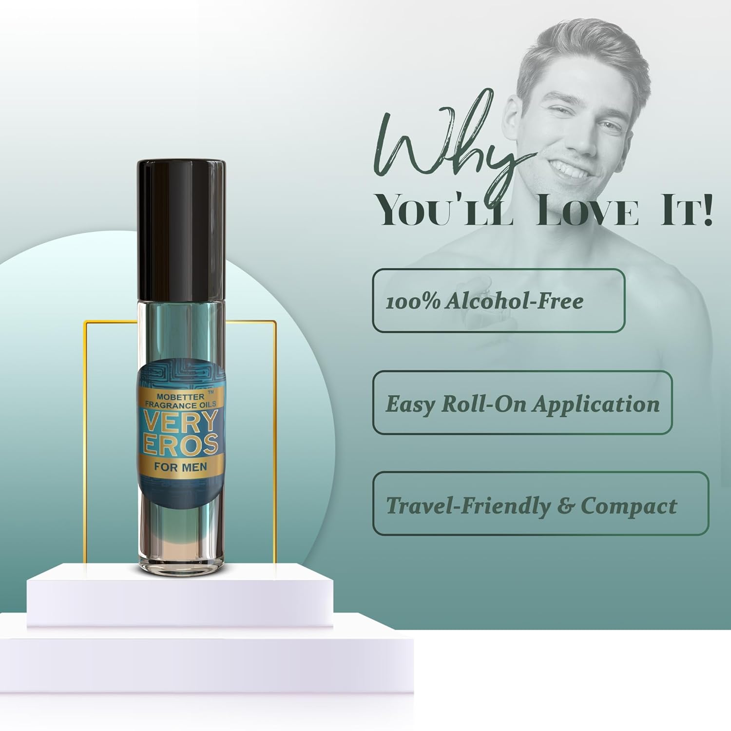 MOBETTER FRAGRANCE OILS Very Erus Flame Men Body Oil