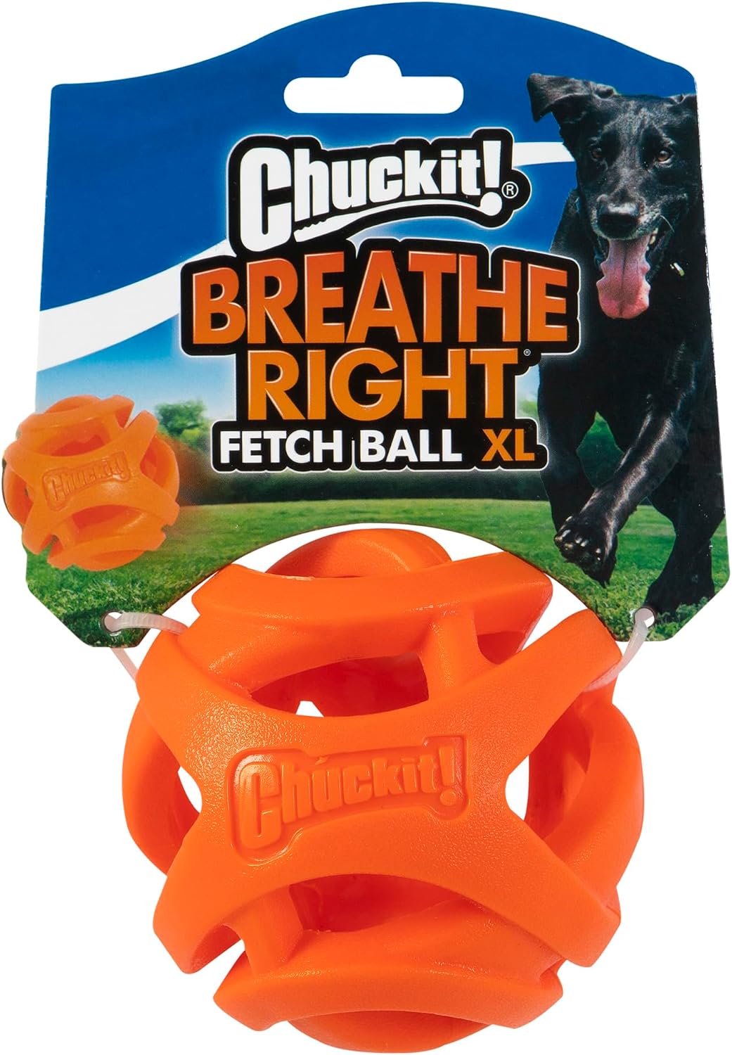 Chuckit! Air Fetch Ball Dog Toy, Small (2 Inch Diameter), for dogs 0-20 lbs, Pack of 2