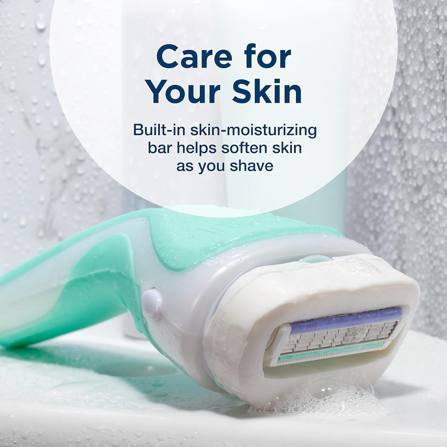 Schick Intuition Sensitive Skin Womens Razor Refills with Vitamin E & Aloe, 3 Count
