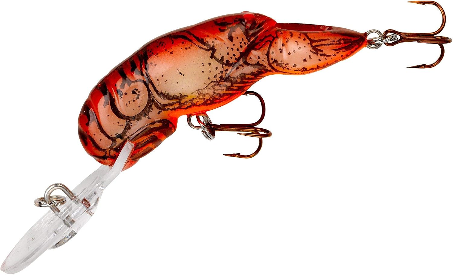 Rebel Lures Original Realistic Crawfish Crankbait Fishing Lure