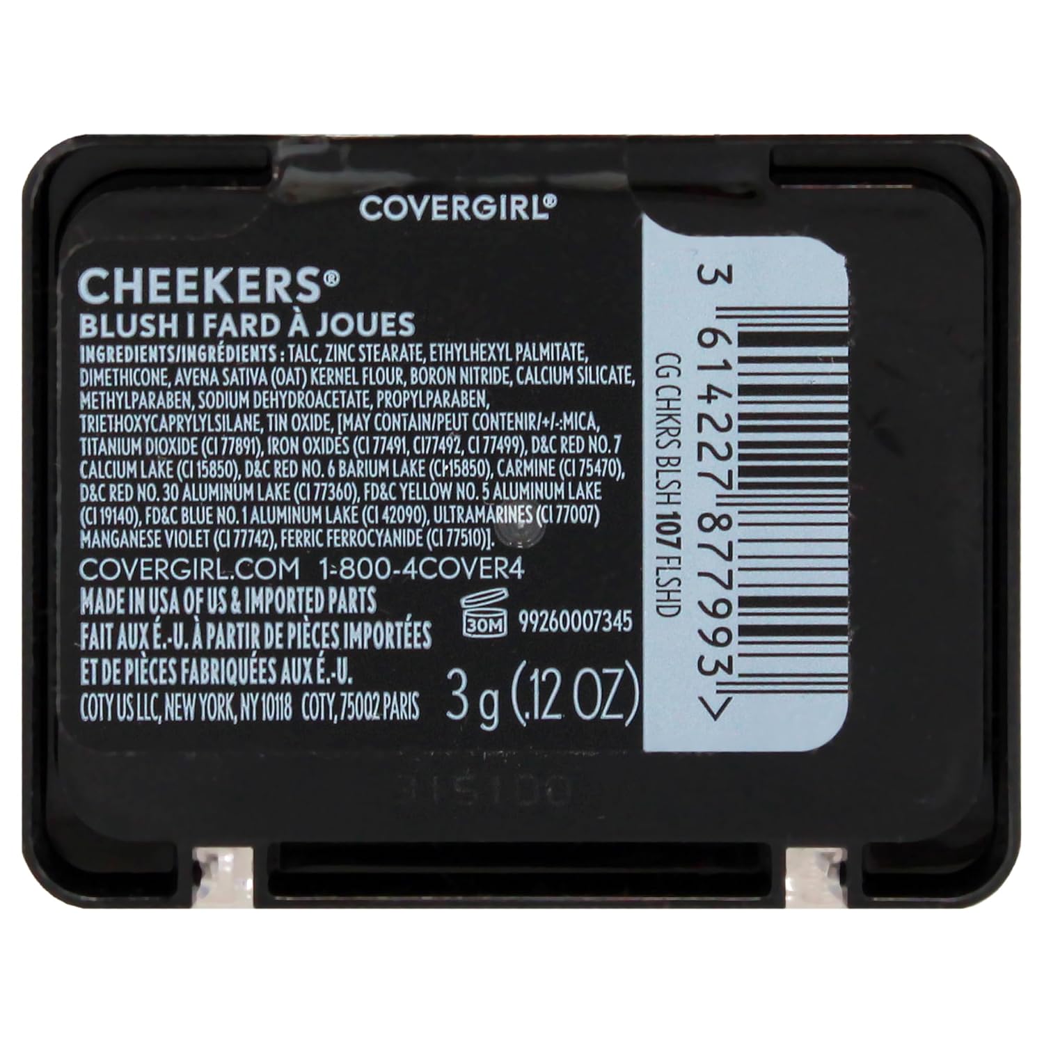 COVERGIRL - Cheekers Blush, Soft, blendable, lightweight formula, easy & natural look, 100% Cruelty-Free