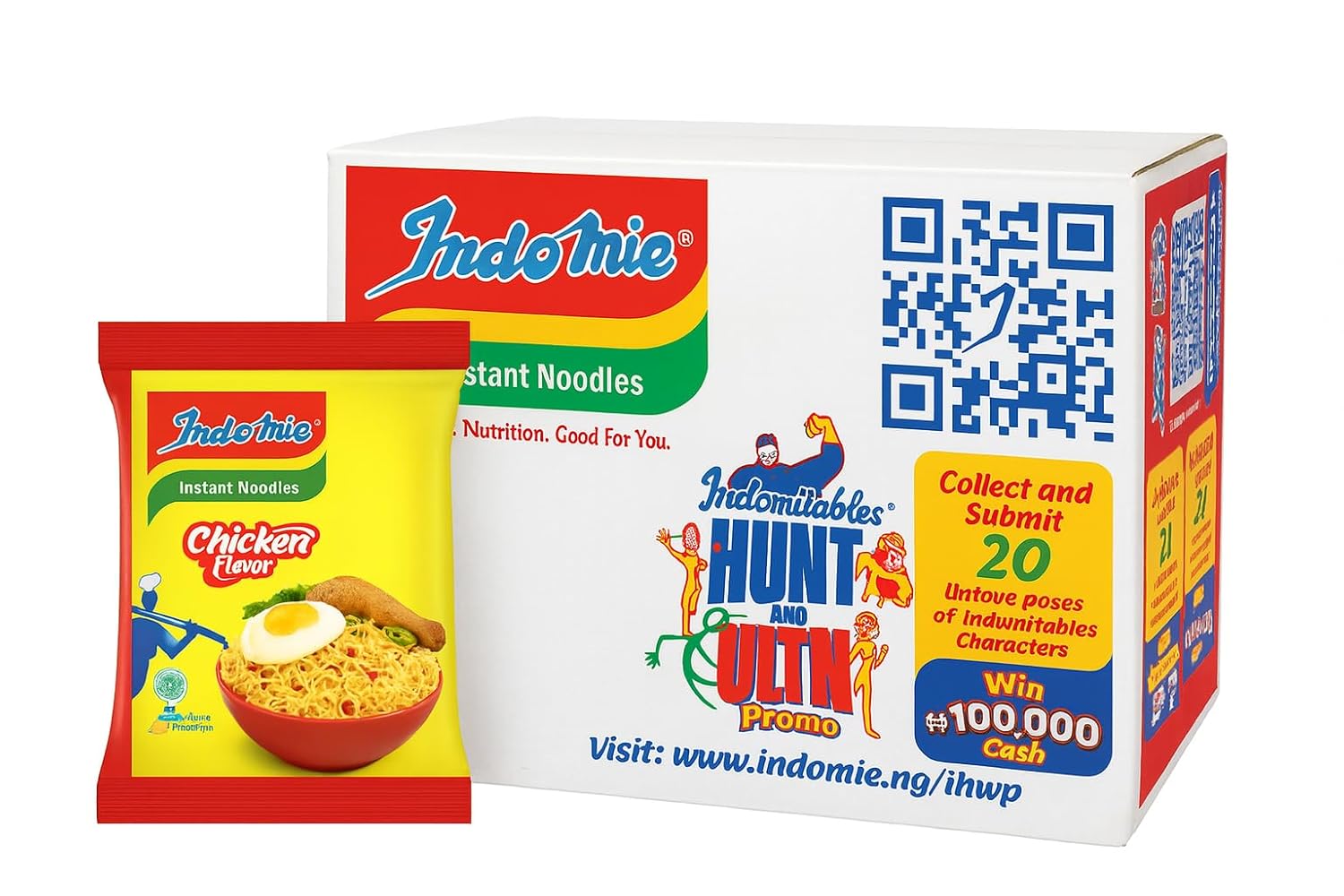 Nigerian Indomie Noodles Chicken Flavor??(70g) Pack of 40