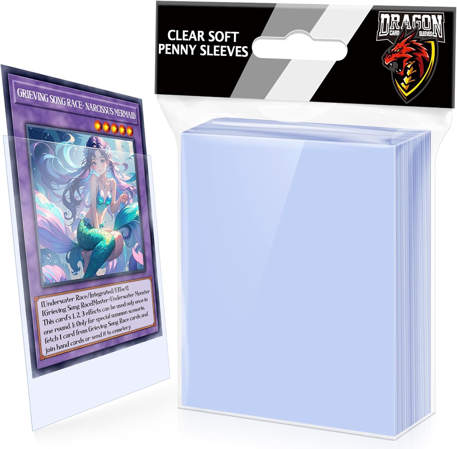 1000 Counts Card Sleeves Top Loaders for Trading Cards, Penny Soft Sleeves Baseball Card Sleeves Protectors Fit for Sports Cards, Football, Game Card