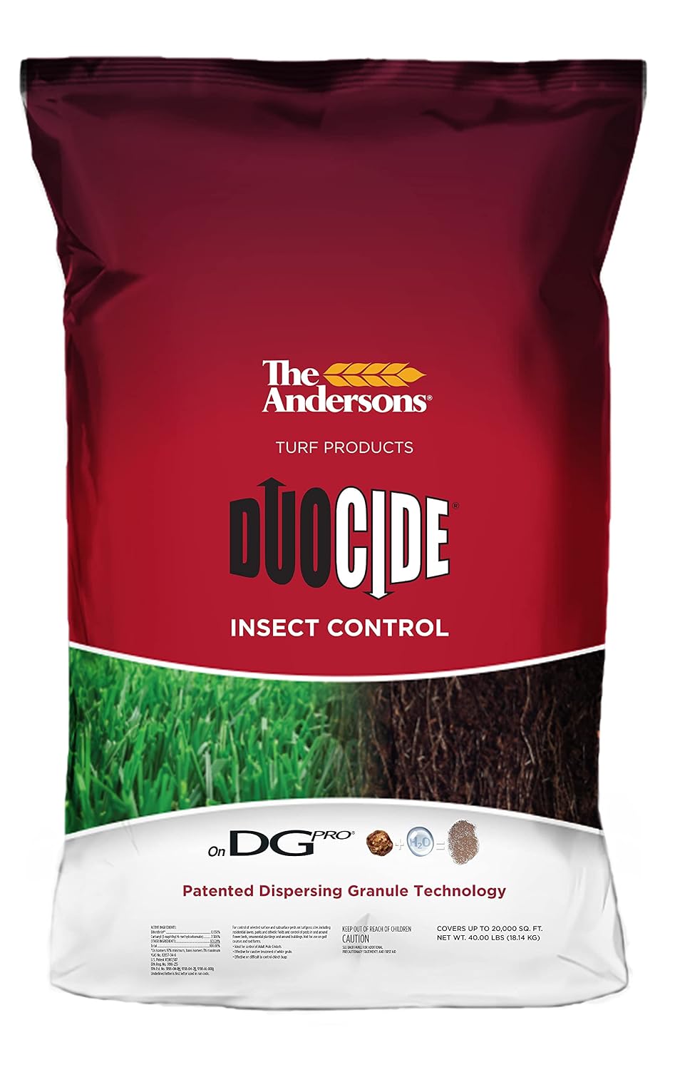 The Andersons DuoCide Professional-Grade Lawn Insect Control - Covers up to 9,000 sq ft (18 lb)