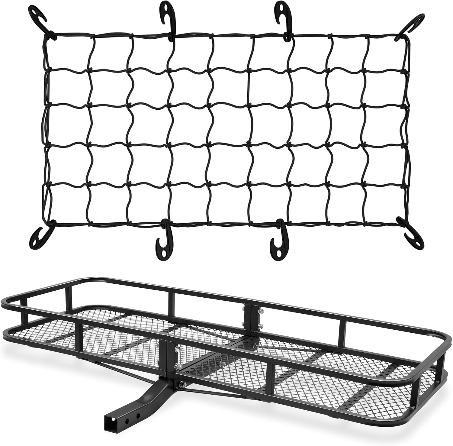 ARKSEN 60" x 23" x 5.5" Hitch Cargo Carrier, 500 Lbs Capacity Luggage Rack