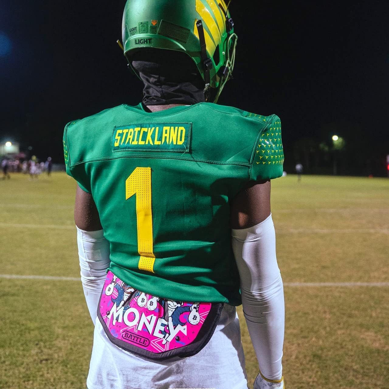 Battle Sports Novelty Football Back Plate, Kids, Adults