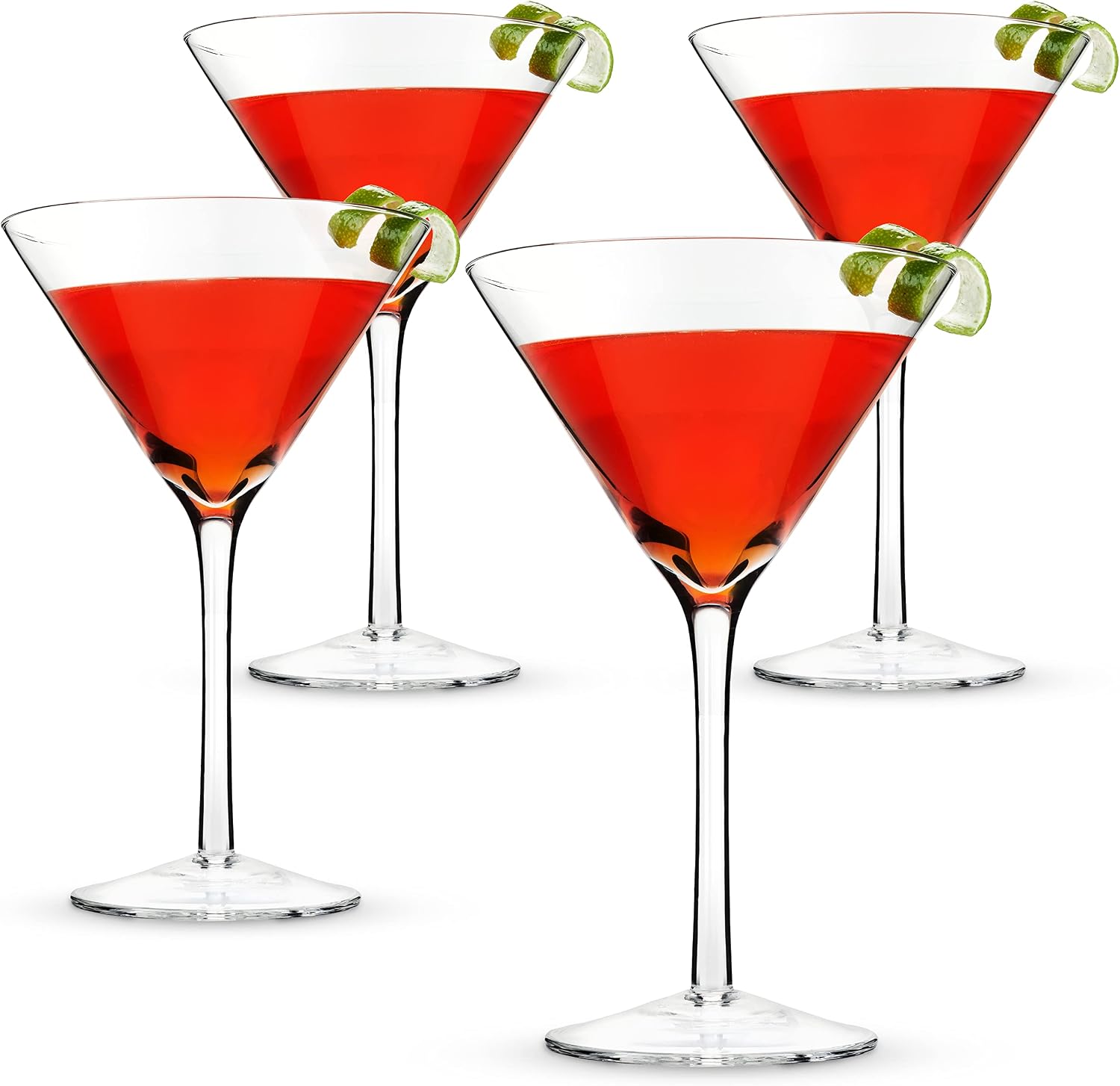 True Coupe Glass, Martini Glasses for Cocktail Party, Perfect for Espresso Martini, Manhattan, Champagne, Elegant 7 oz Glassware for Home Bars