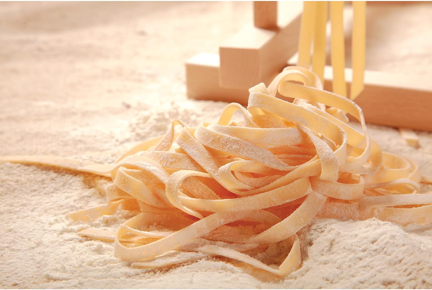 Fante's Collapsible Pasta Drying Rack, for Drying Spaghetti Fettuccine Angel Hair Linguini and Long Homemade Noodles
