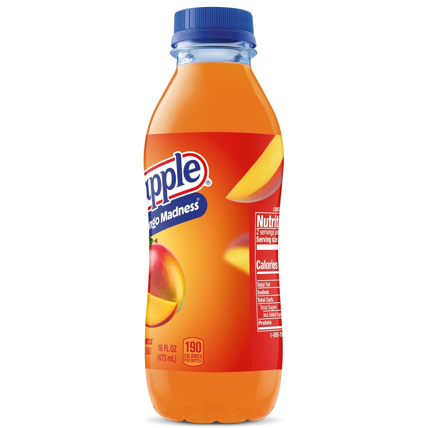 Snapple Apple Juice Drink, 16 Fl Oz Recycled Plastic Bottle, All Natural, No Artificial Flavors Or Sweeteners, Gluten-free, Contains 10% Real Juice 12 Pack