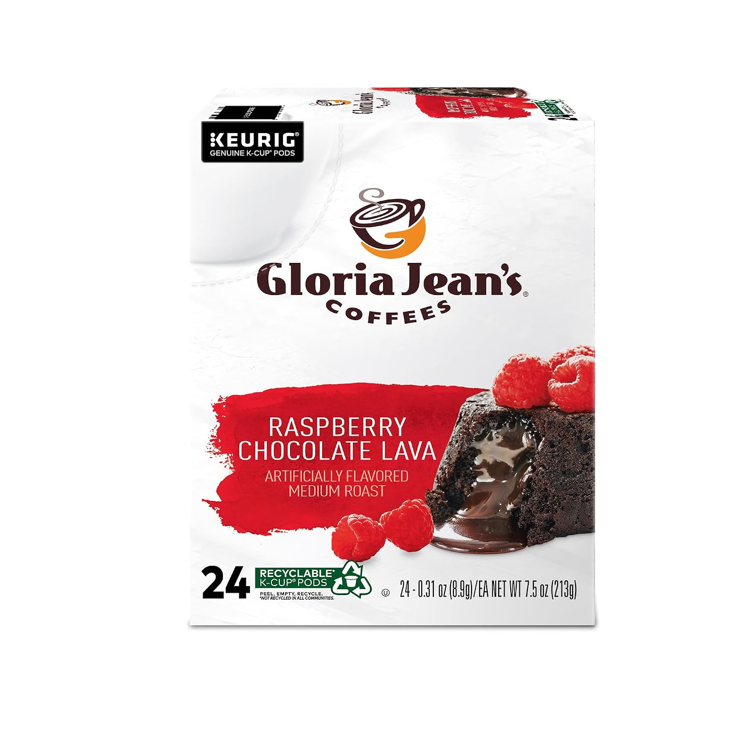 Gloria Jean's Coffees Butter Toffee, Single-Serve Keurig K-Cup Pods, Flavored Medium Roast Coffee, 96 Count