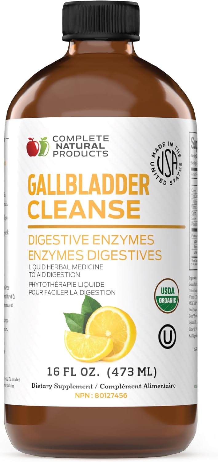 CNP | Gallbladder Stone Breaker Liquid 8oz - ACV Chanca Piedra Cleanse Aid | Organic gallbladder support liquid with apple cider vinegar, turmeric, lemon, hibiscus & chanca piedra for sludge cleanse aid