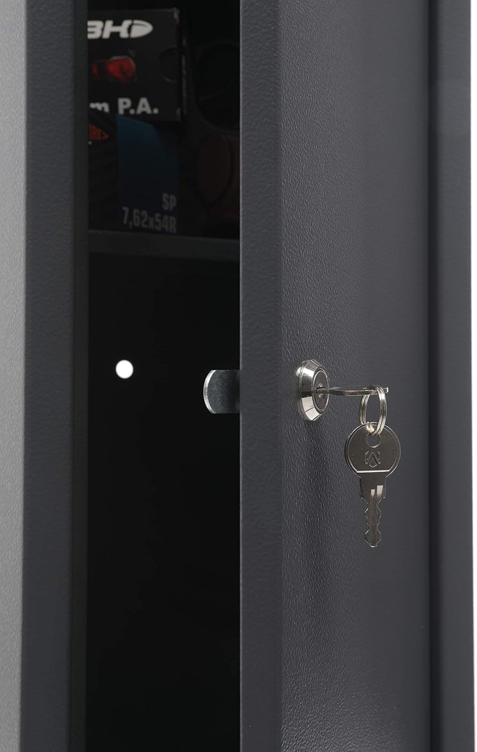 Buffalo 1115 Gun Rifle Safe Storage Cabinet Key Lock with Separate Shelf for Handguns Ammo