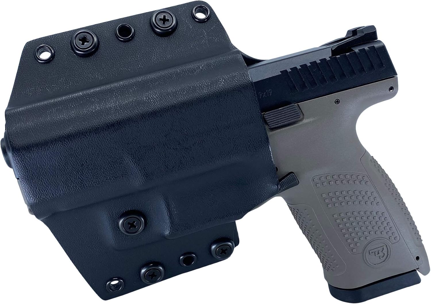 Kydex Holster – OWB and IWB Carry with Reversible Clips, Adjustable Cant and Retention – OVER 200+ MODELS AVAILABLE, Glock, Sig Sauer, CZ, FN, Smith & Wesson, Springfield, TTI & MORE