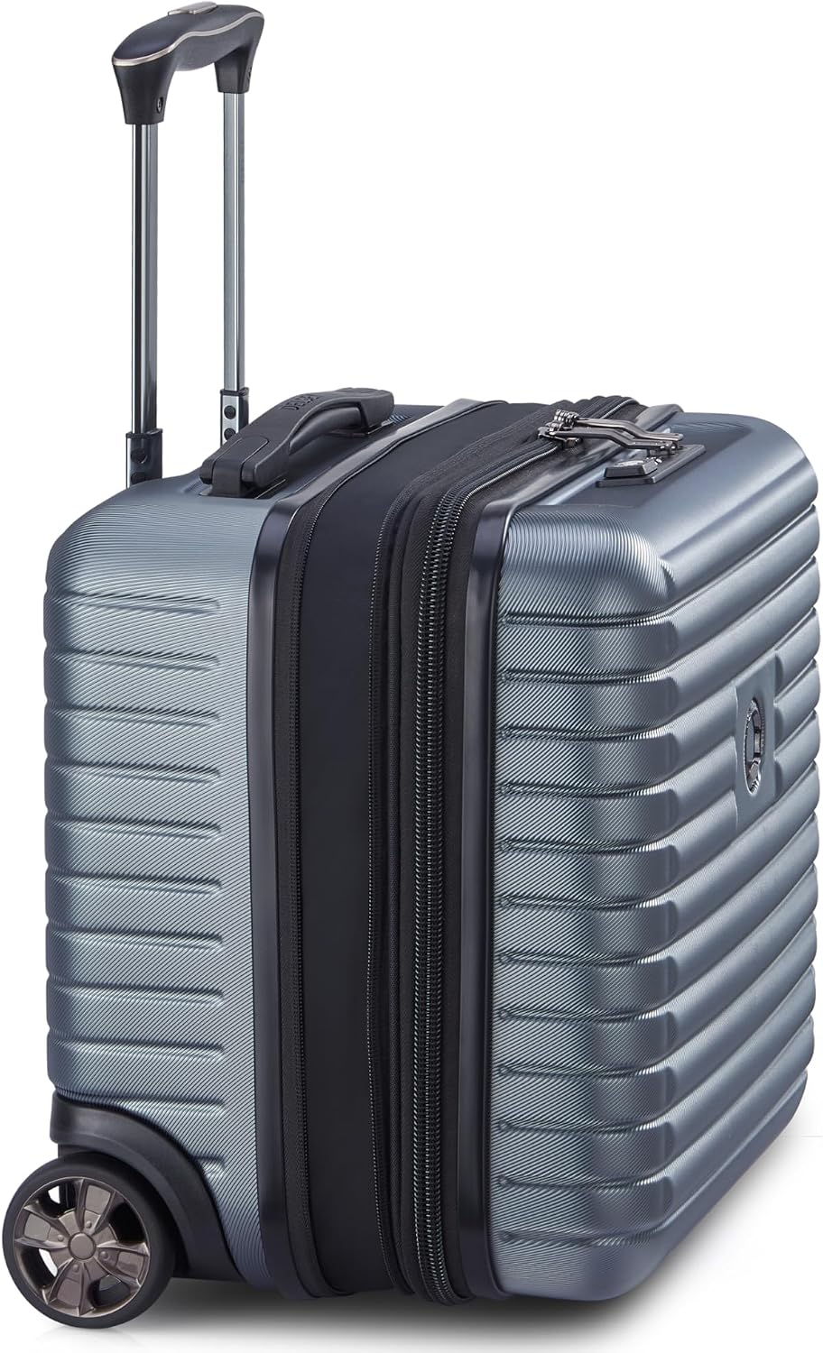 DELSEY PARIS Cruise 3.0, 20 Inch Carry-On Hardside Luggage, Deep Sea Navy | Expandable Suitcase, Lightweight 100% Polycarbonate Shell, Dual-Density Spinner Wheels, USB Port, TSA Lock
