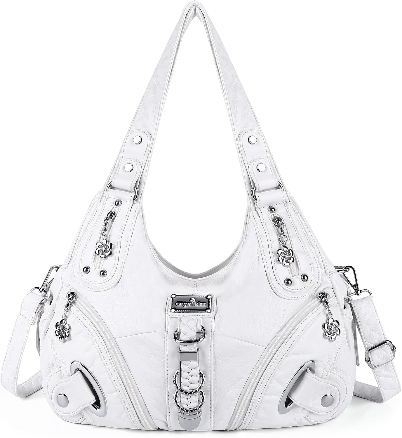 Angelkiss Hobo Purses and handbags for Women Satchel Handbag Women Purses Large Daily Shoulder Bags