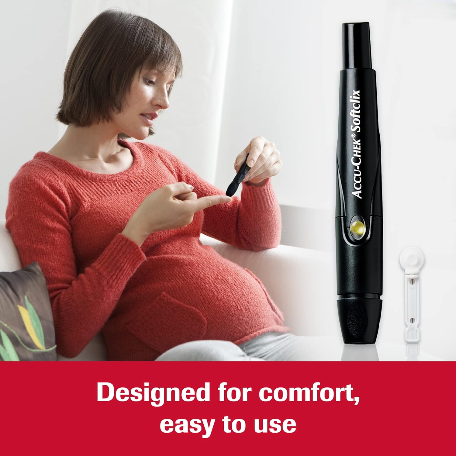 Accu-Chek Softclix Diabetes Lancing Device and 110 Softclix Lancets