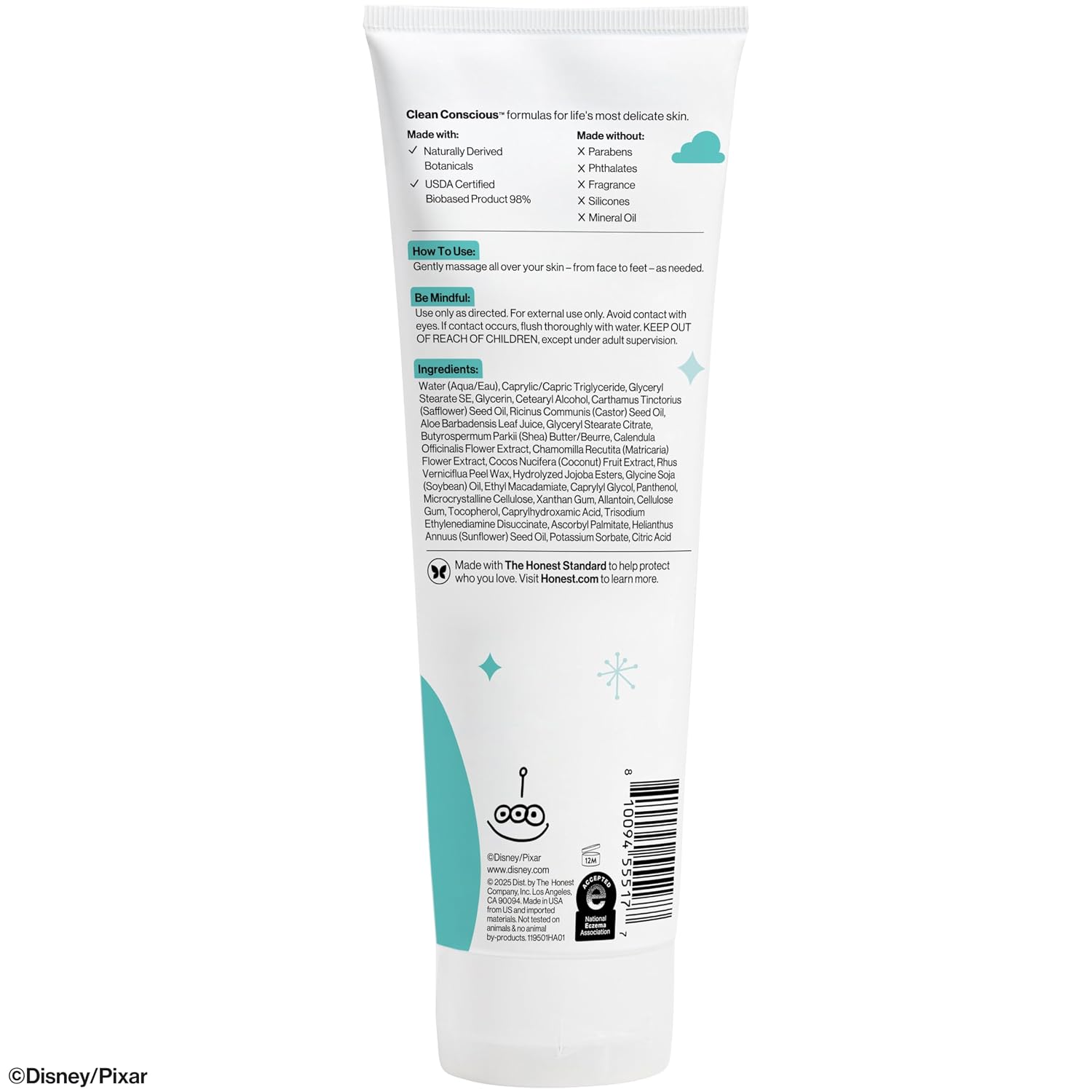 The Honest Company Face and Body Lotion, Fragrance-Free, 8.5 fl oz