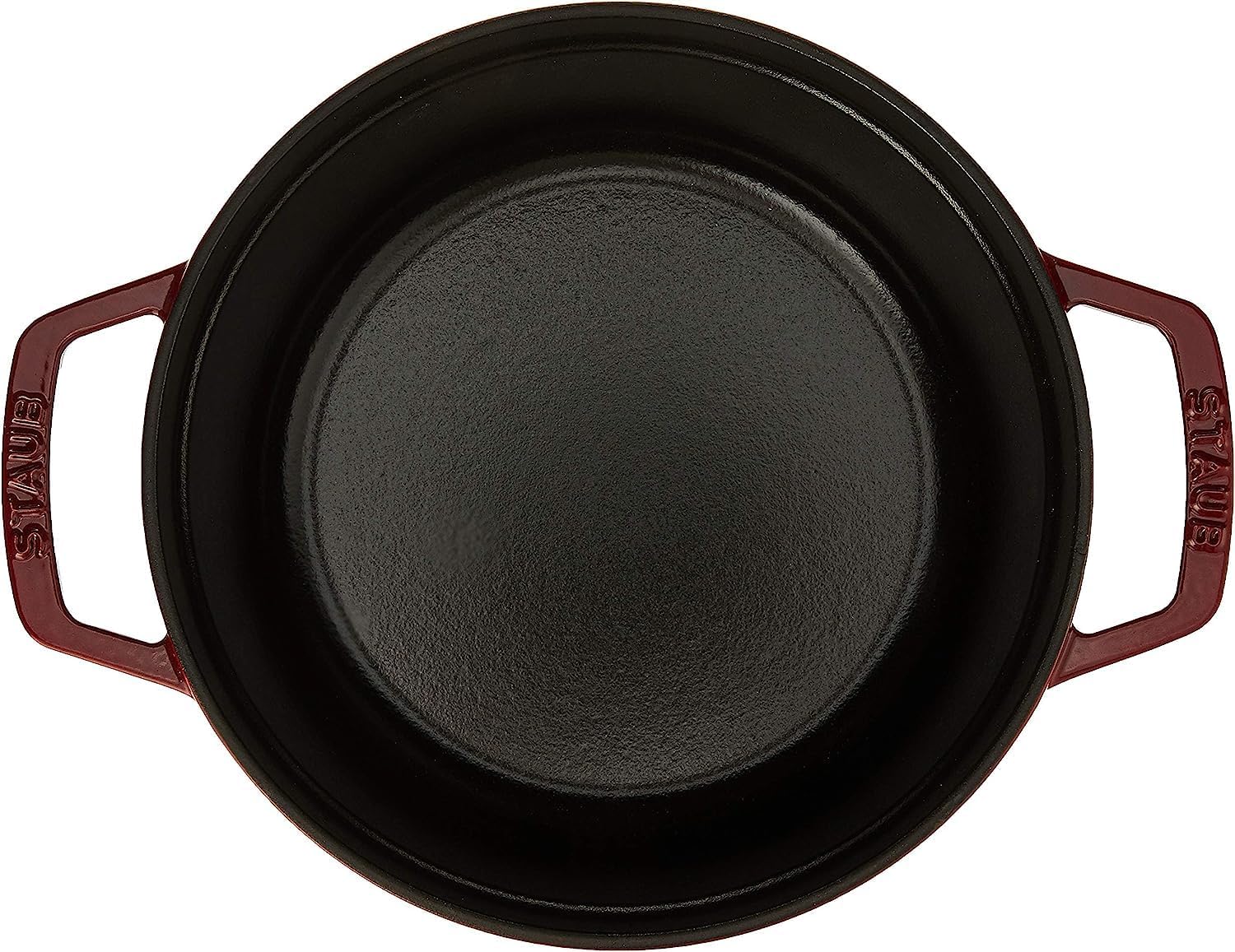 Staub Round Cocotte - 5.5Qt - Grenadine