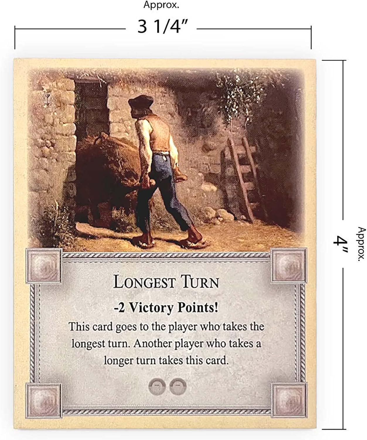 Longest Turn, Most Developed and Port of Call Cards compatible with Catan's Settlers of Catan 5th Edition, Seafarers