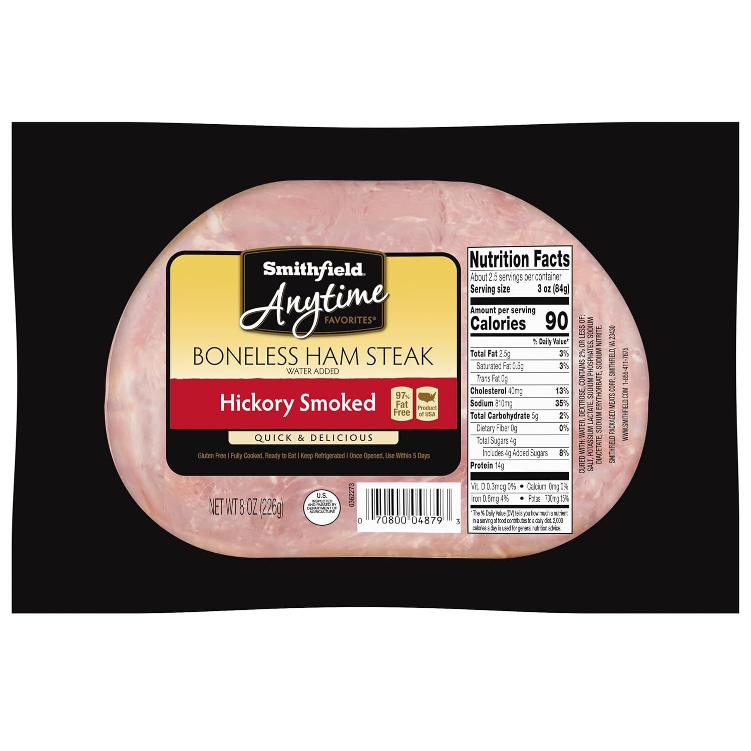 Anytime Favorites Hickory Boneless Steak