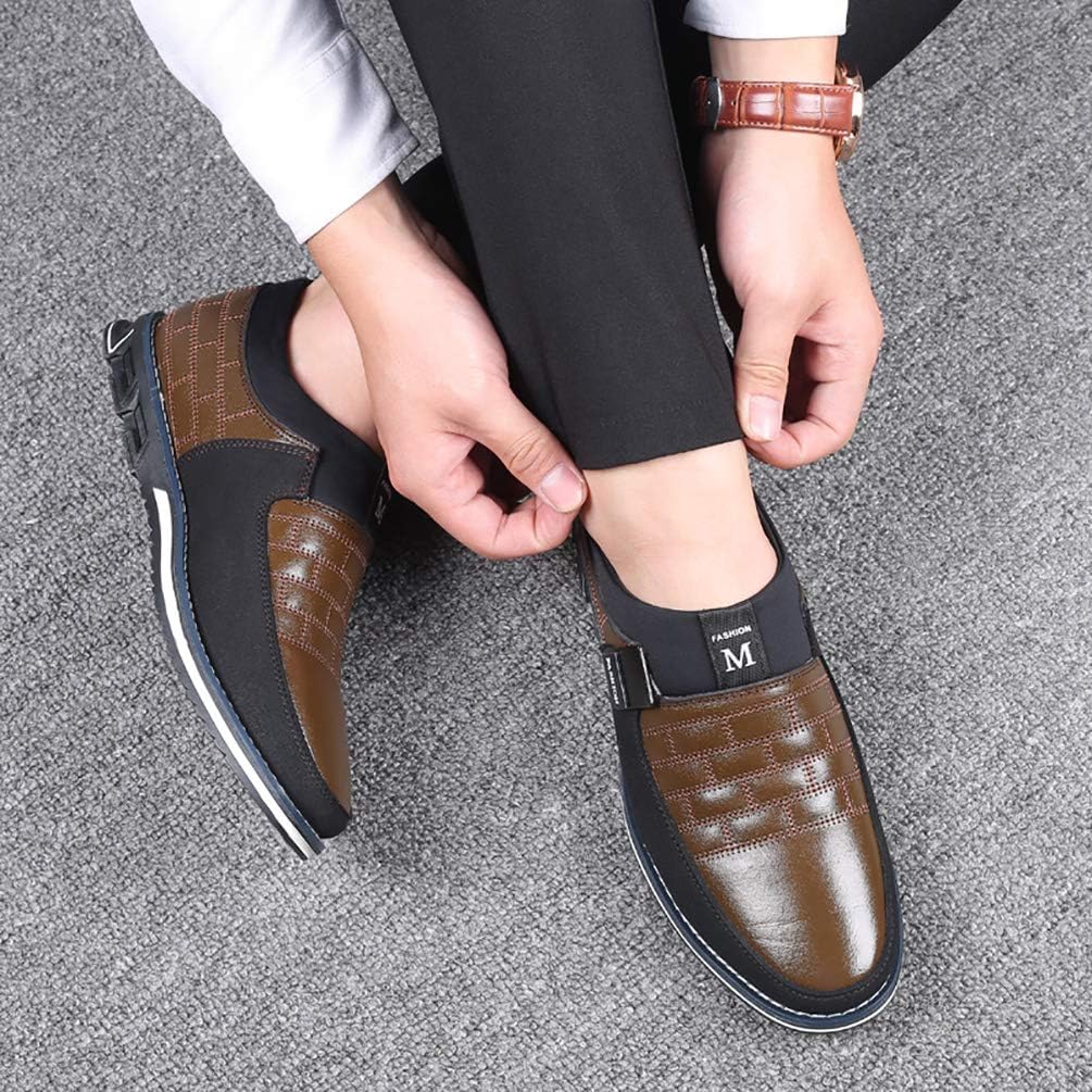 COSIDRAM Mens Casual Shoes Dress Sneakers Loafers Comfort Walking Shoes | Lightweight slip-on for hassle-free wear. Cloud-like comfort, sock-friendly fit for daily & semi-formal occasions.