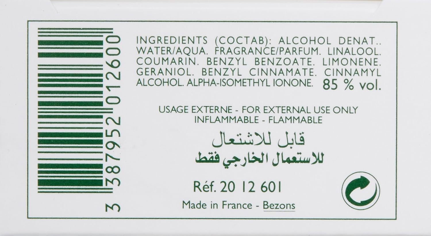 Caron Paris Pour Un Homme De Caron Eau de Toilette Spray, 4.2 Fl Oz