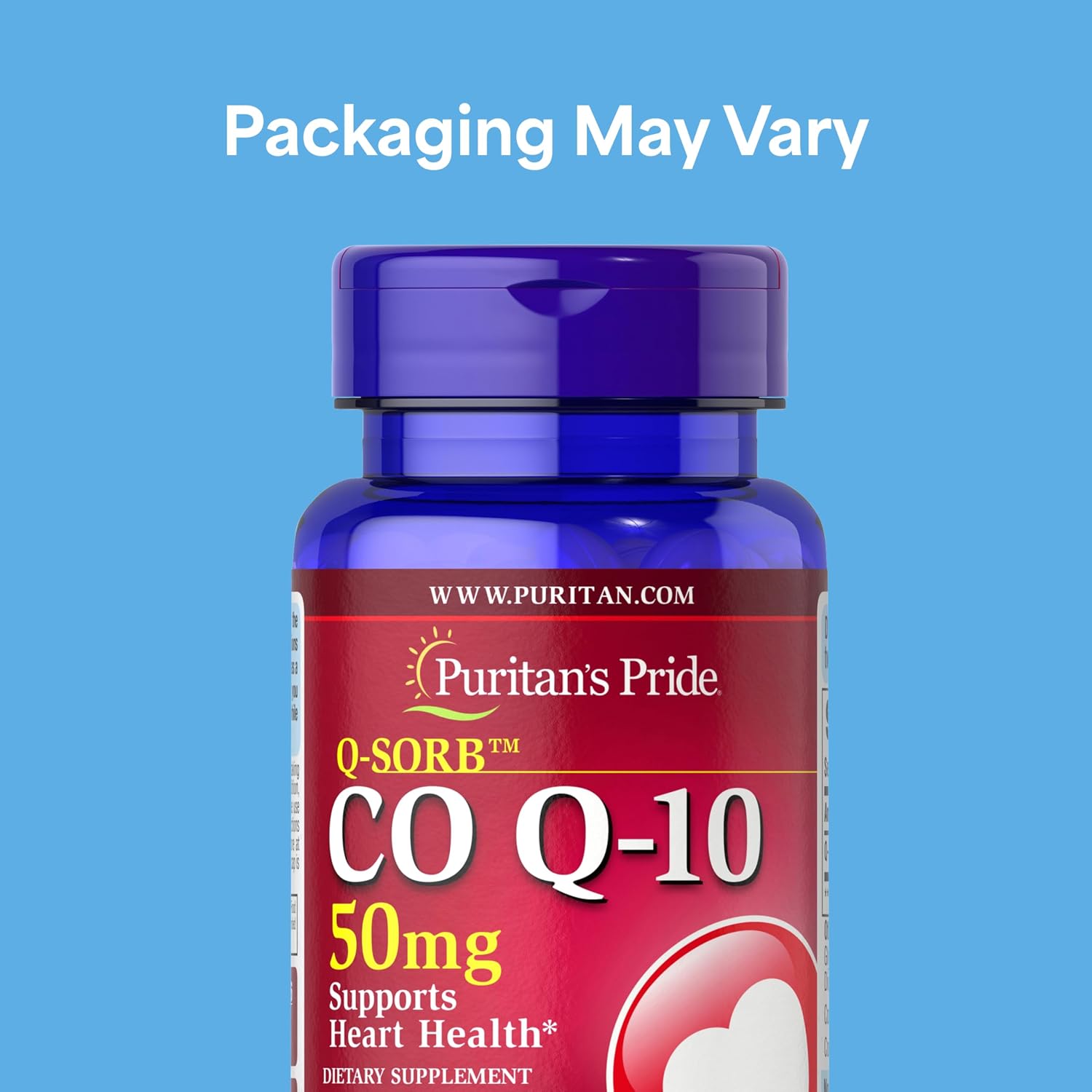 Puritan's Pride Coenzyme CoQ10 50mg, 100 Servings