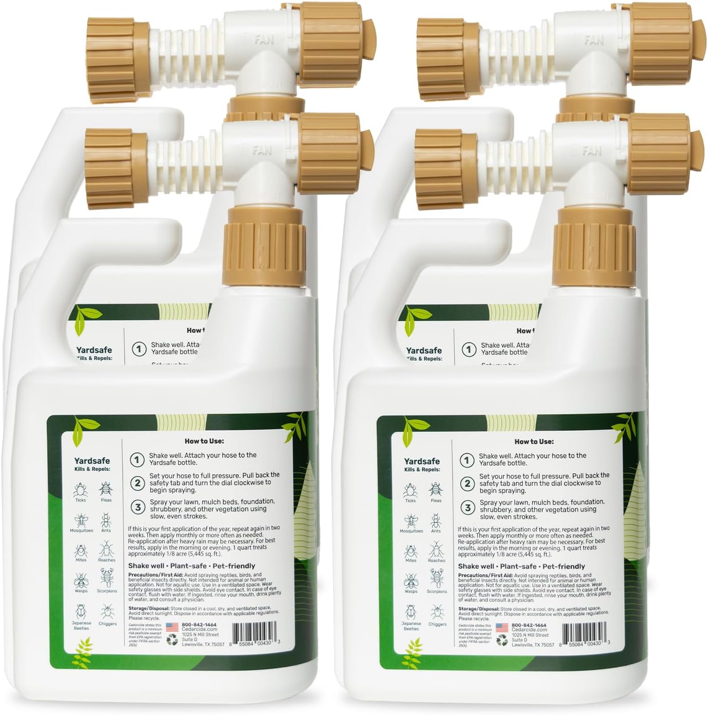 Outdoor YardSafe | Kills & Repels Mosquitoes, Ticks, Fleas