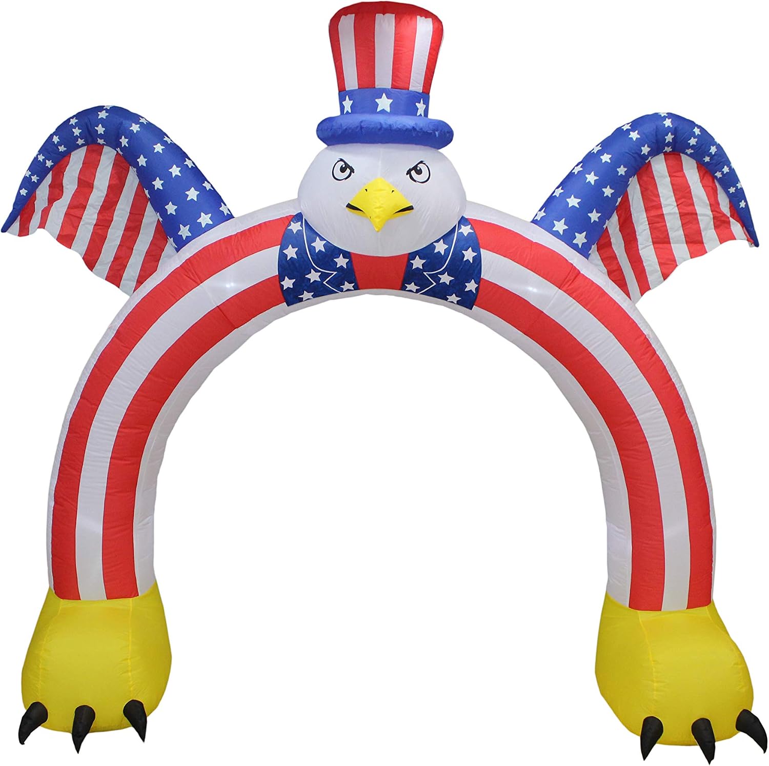 9 Foot Tall Patriotic Independence Day 4th of July Inflatable