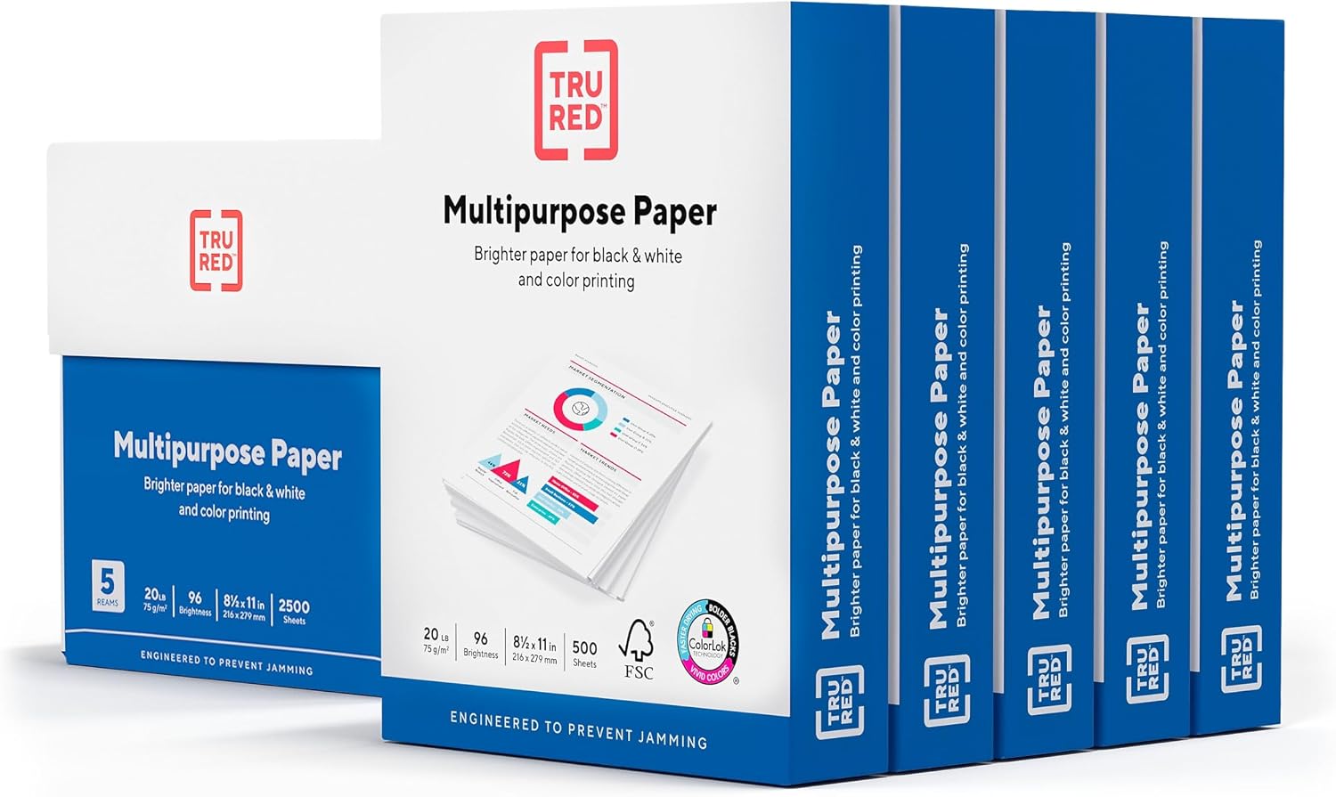 Staples 11-Inch X 17-Inch Multipurpose Paper 20 Lbs. 96 Brightness 500/Ream