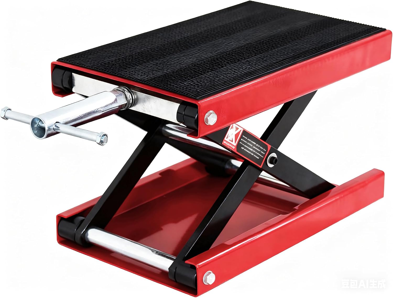 ZENY 1100 LB Wide Deck Motorcycle Center Scissor Lift Jack Repair Hoist Stand Bikes ATVs,Motorcycle Dirt Bike Scooter Crank Stand